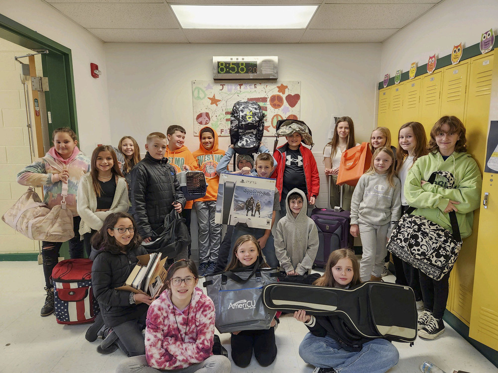 Upper Elementary Students Participate In Anything But A Backpack Day 